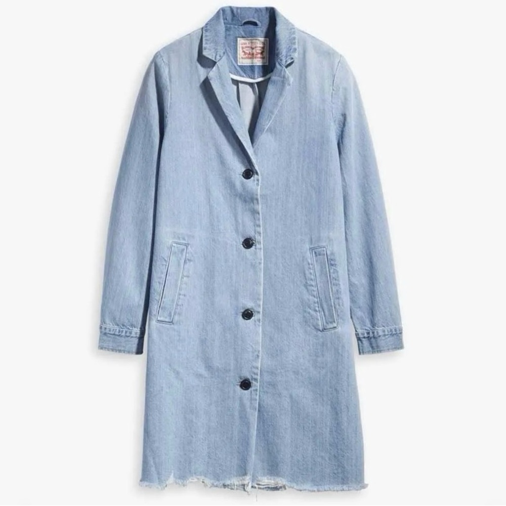 Levi’s Josette Lightweight Denim Overcoat XS